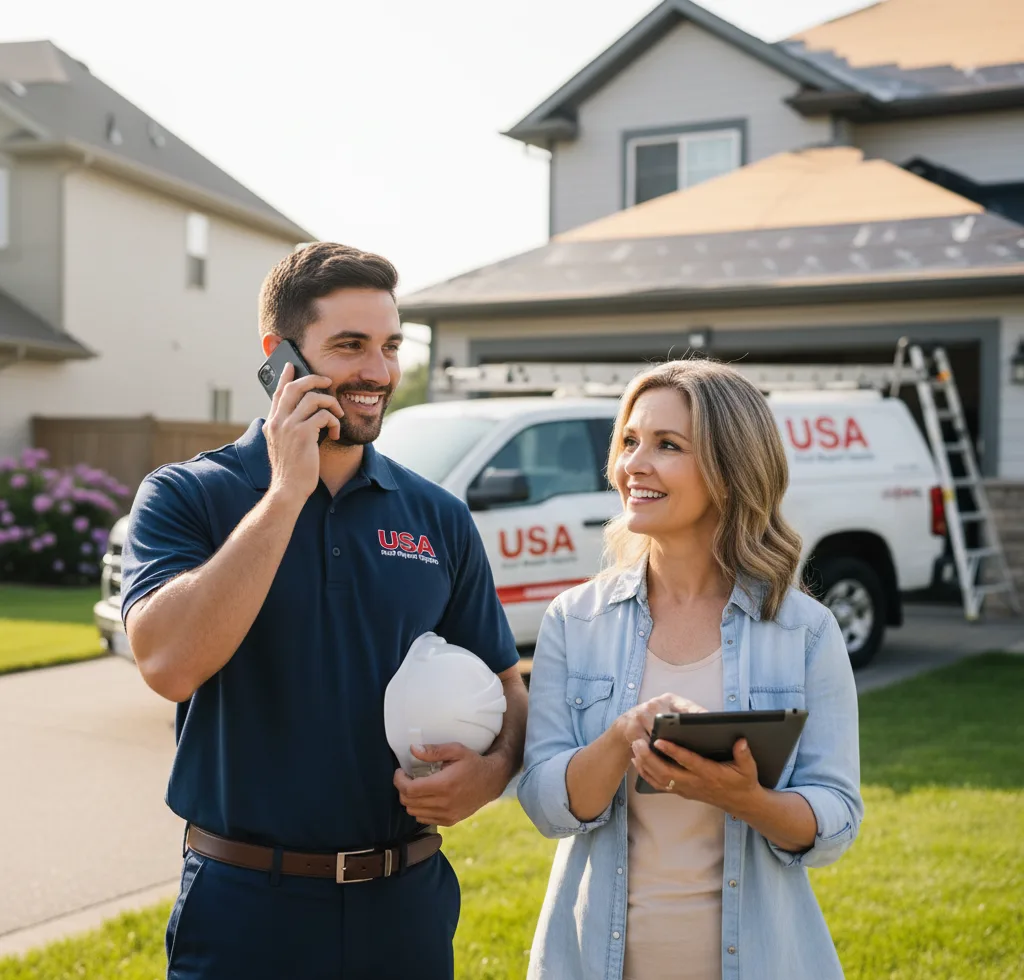 USA Roof Repair Experts customer support in Early